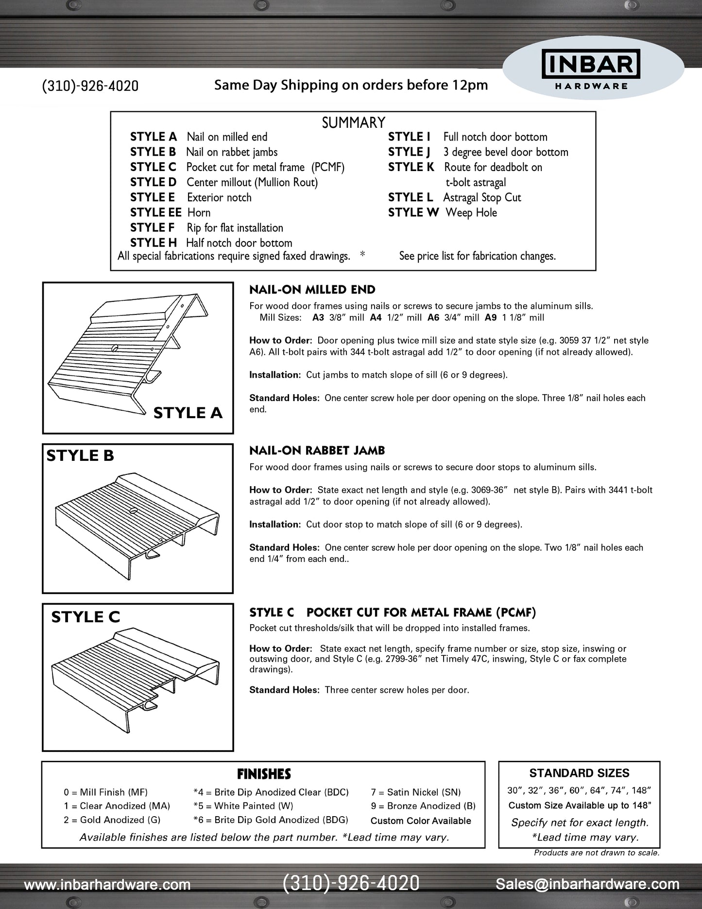 Catalogue